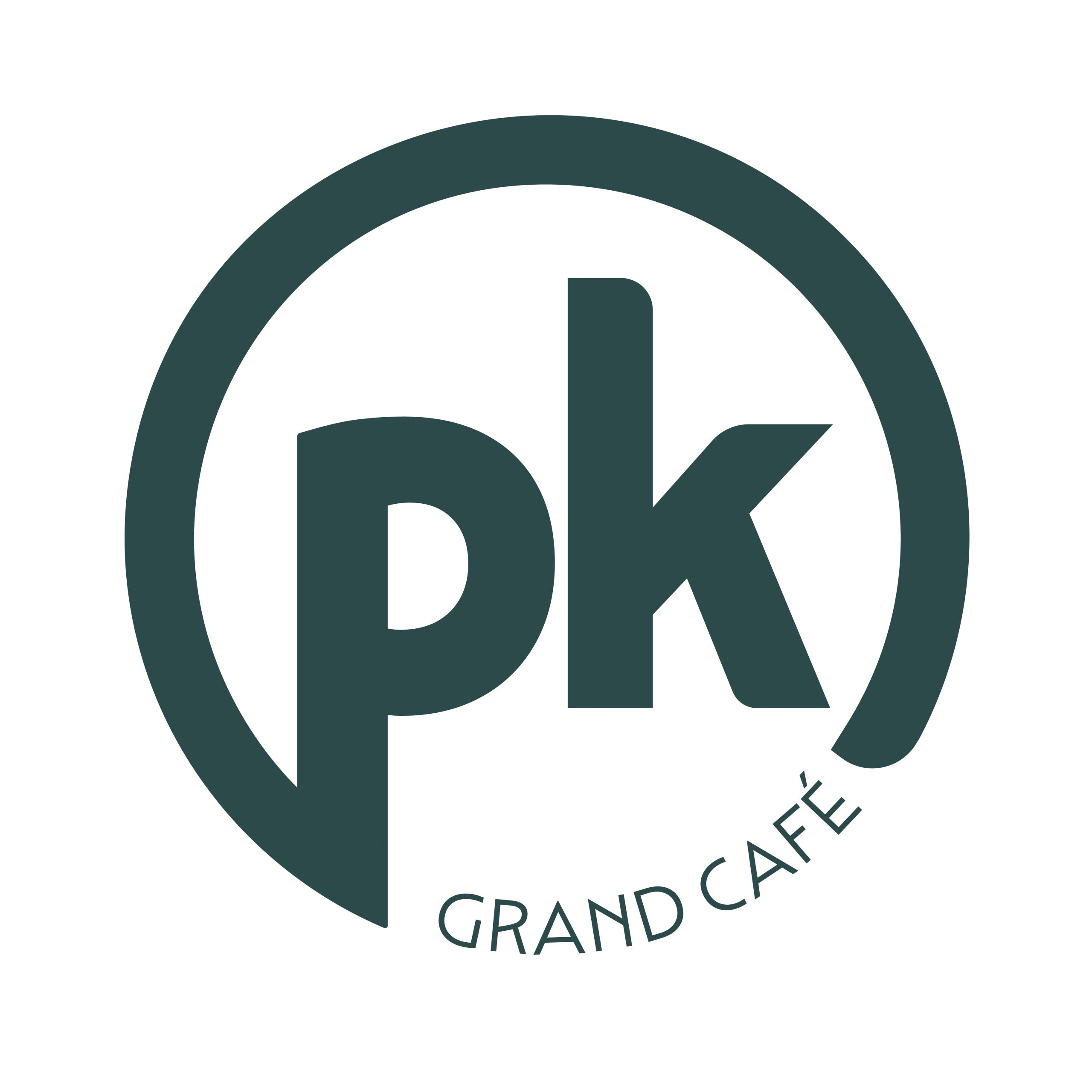 Logo Grand Café PK Bilthoven